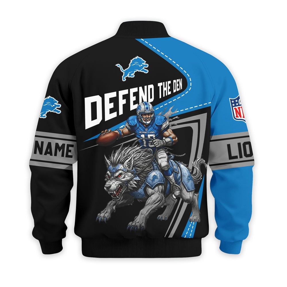 Premium NFL DET Bomber Jacket V1 NMD NHM