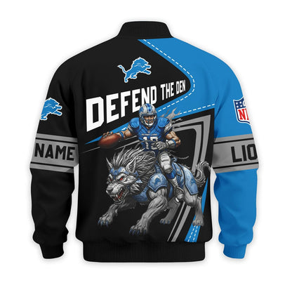Premium NFL DET Bomber Jacket V1 NMD NHM