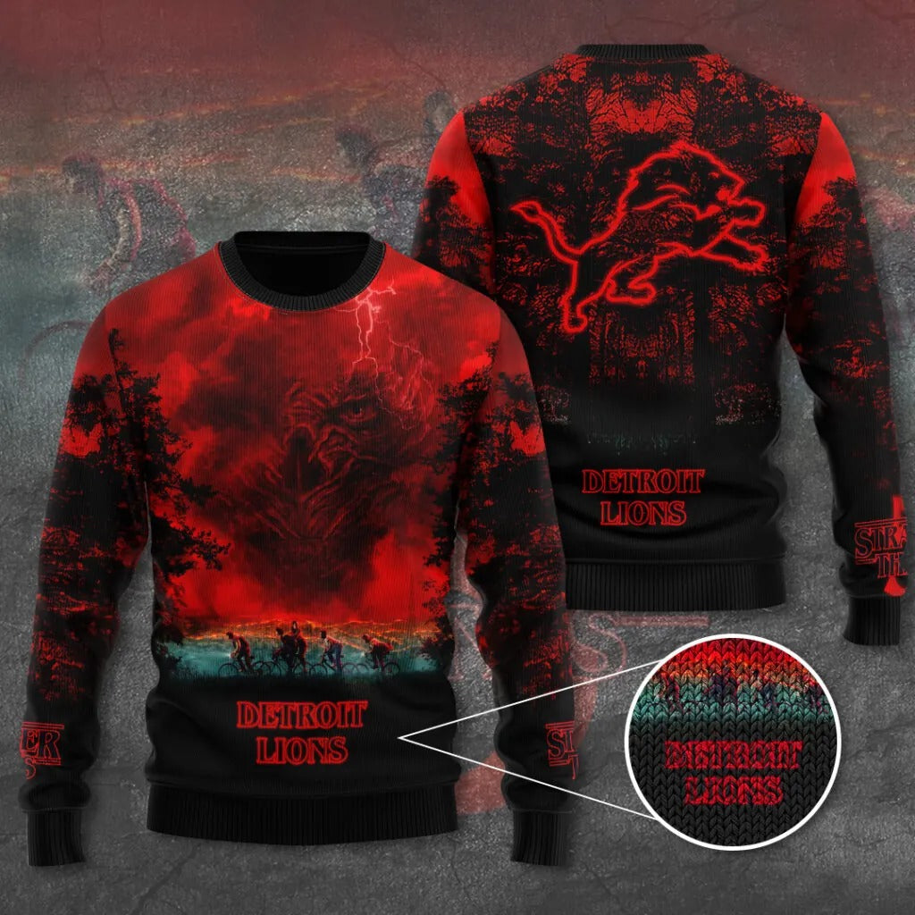 Premium NFL DET x STGT Ugly Sweater V1 NMD NHM