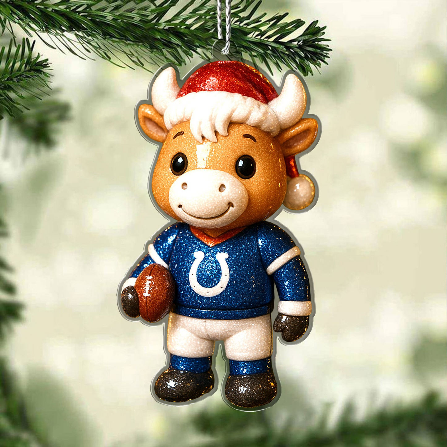 Premium NFL IND Chrismast Ornament V4 NMD TTV