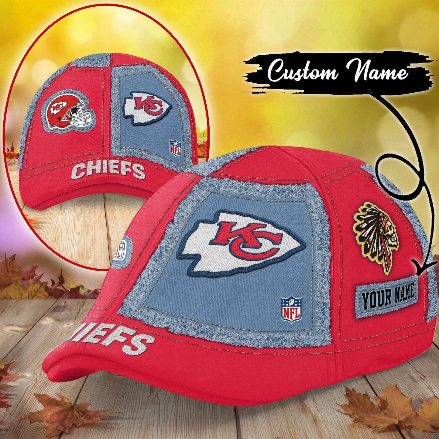 Premium NFL KC Ivy Cap V1 NMD NHM
