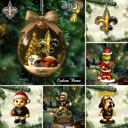 Premium NFL NO Chrismast Ornament V4 NMD TTV