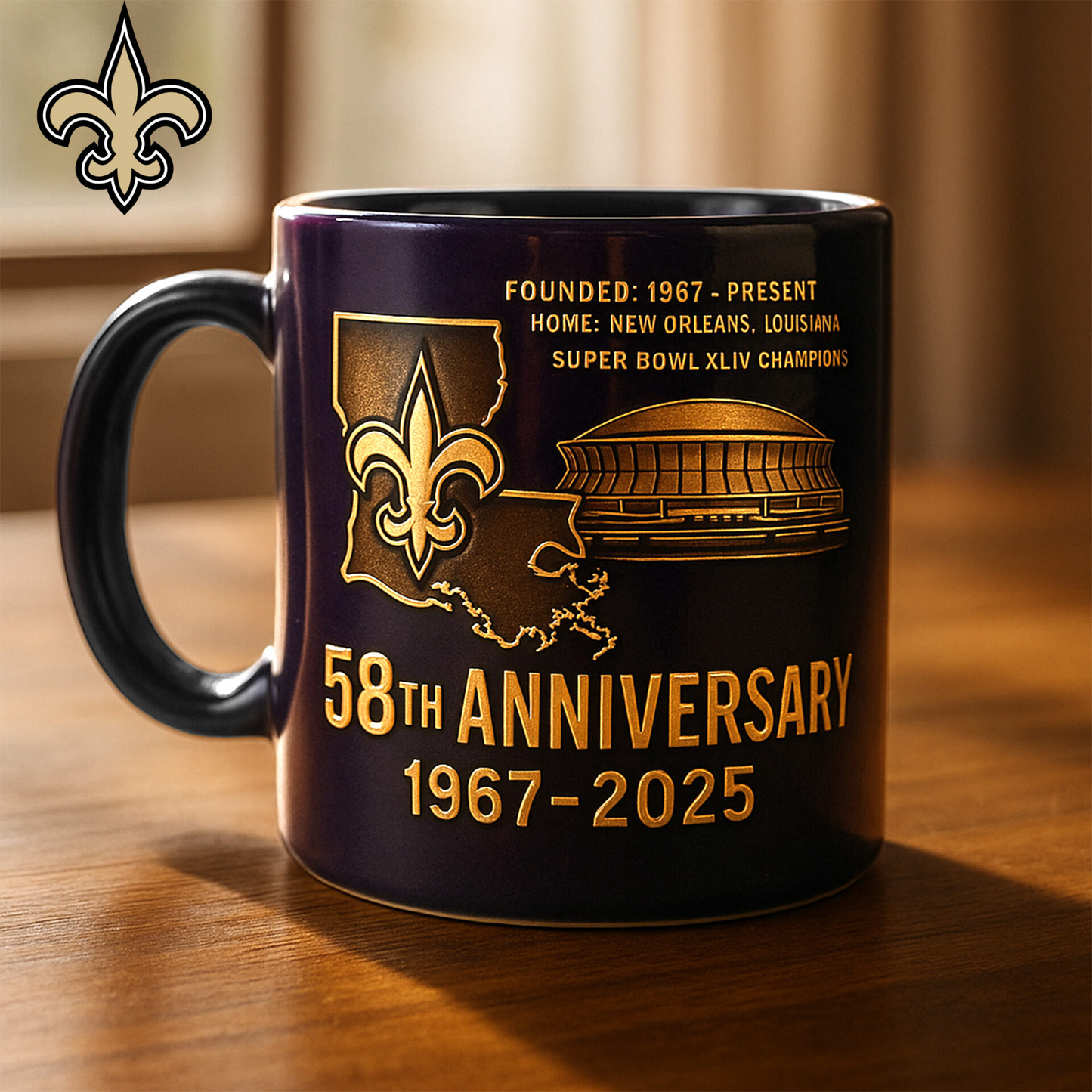 Premium NFL NO The Anniversary Mug V1 NMD TTV