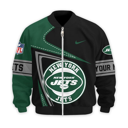 Premium NFL NYJ Bomber Jacket V1 NMD NHM