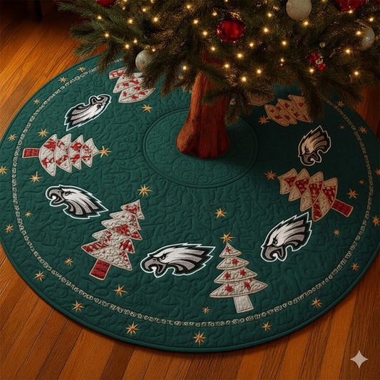 Premium NFL PHI Chrismast Tree Skirt V2 NMD NHM