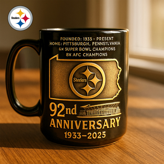 Premium NFL PIT The Anniversary Mug V1 NMD TTV