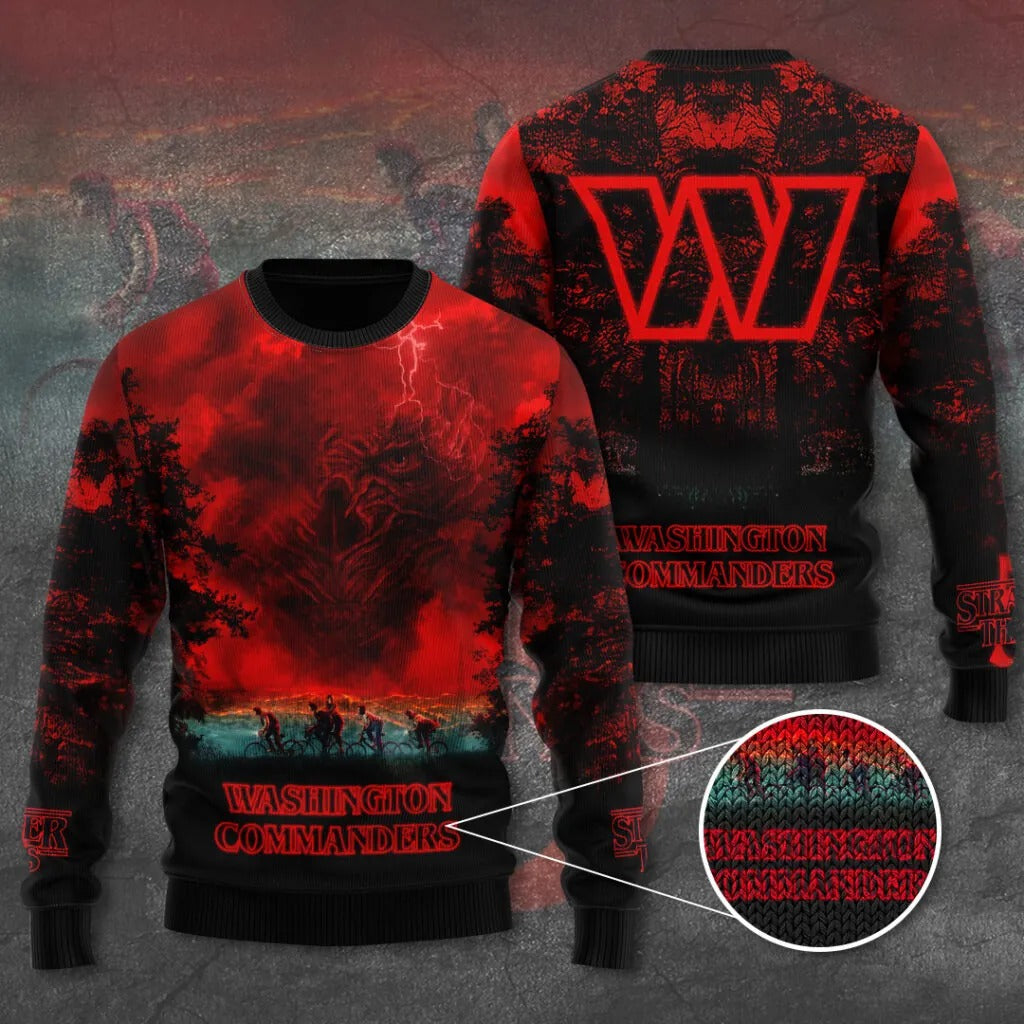 Premium NFL WAS x STGT Ugly Sweater V1 NMD NHM