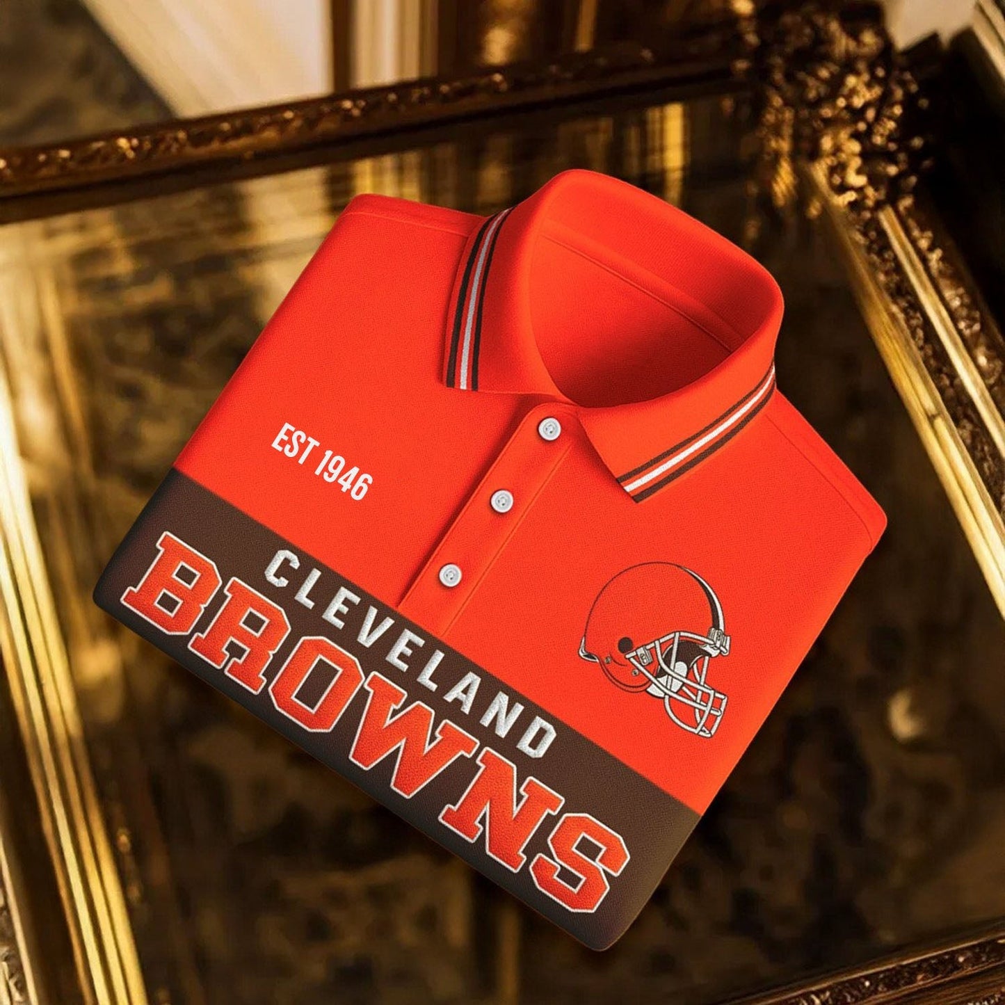 Premium NFL X CLE Classic  Polo Shirt NDT NHM