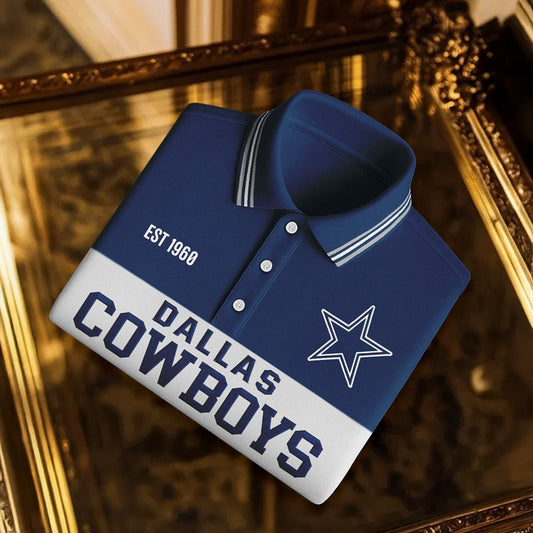 Premium NFL X DAL Classic Polo Shirt NDT NHM
