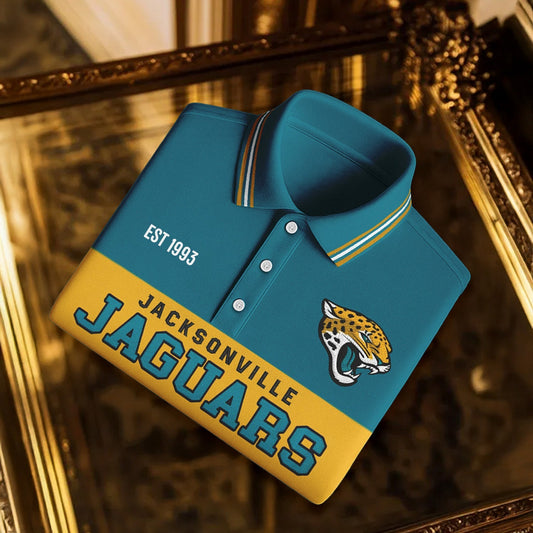 Premium NFL X JAC Classic Long sleeve Polo Shirt NDT NHM