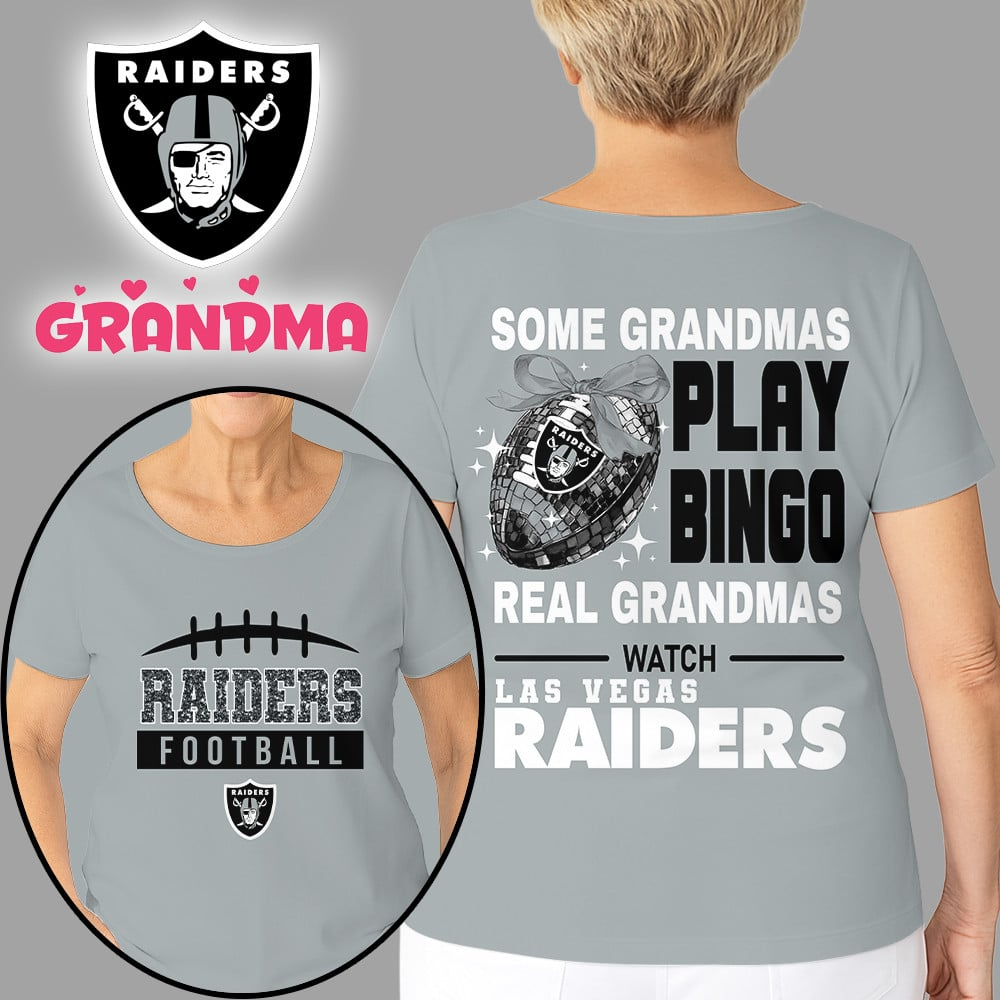 Premium NFL X LV Football Grandmas Fan 3D SHIRT  NDT NHM