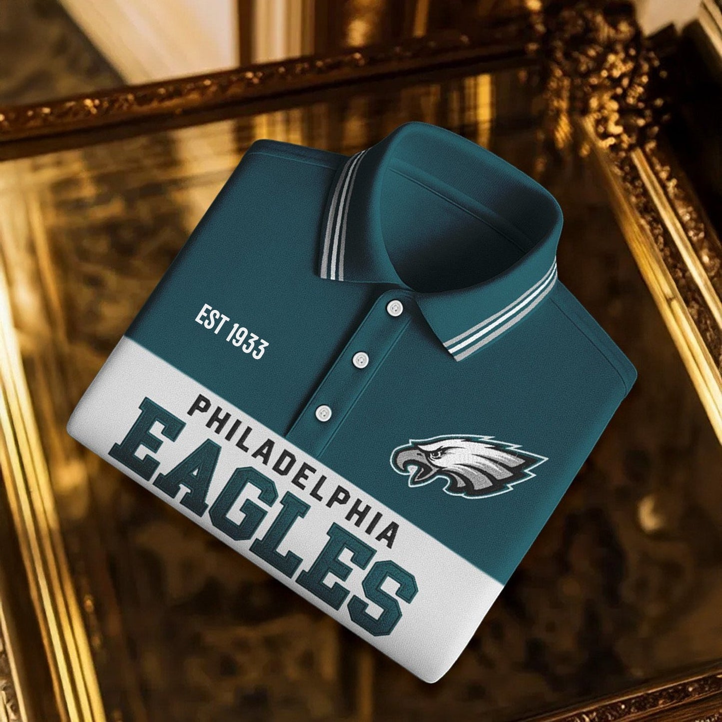 Premium NFL X PHI Classic Polo Shirt NDT NHM