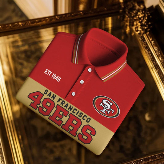 Premium NFL X SF Classic Polo Shirt NDT NHM
