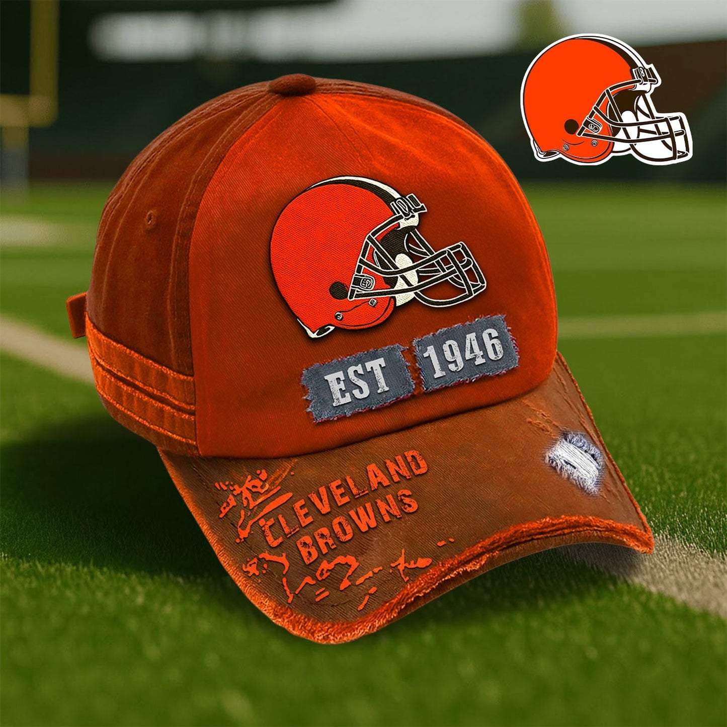 Premium NFL x CLE Legacy Classic Cap NDT NHM