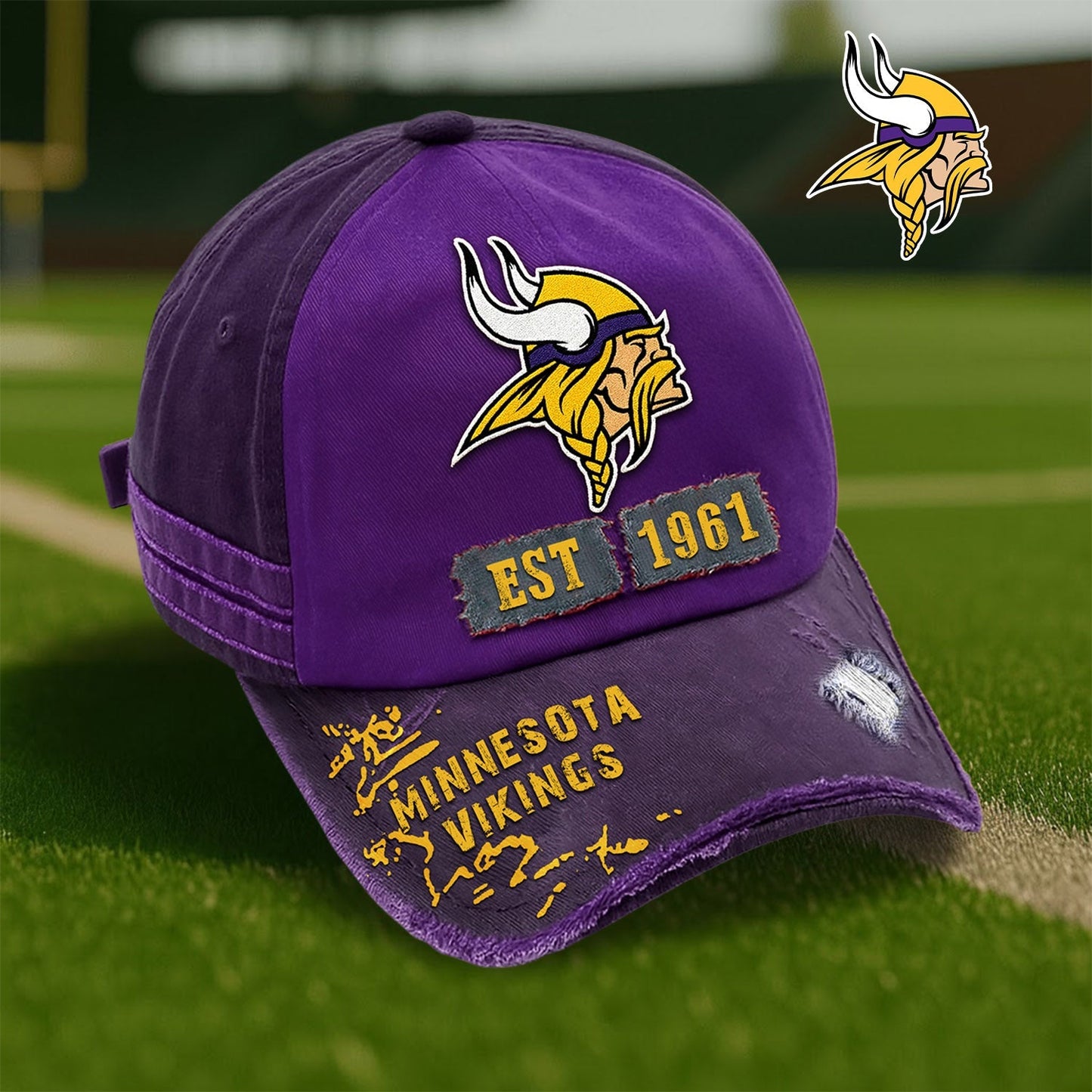 Premium NFL x MIN Legacy Classic Cap NDT NHM