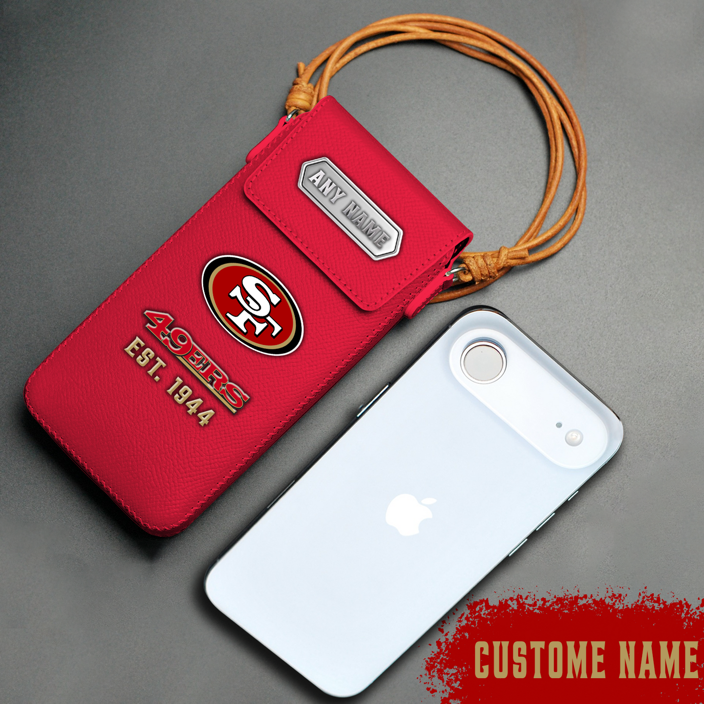 Premium Nappa Leather X NFL SF Strap Case NDT TDT