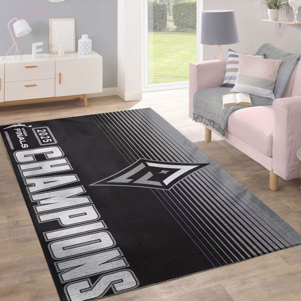 Premium WNBA LVA Champions 2025 Acrylic Rectangular Rug V1 NMD TTV