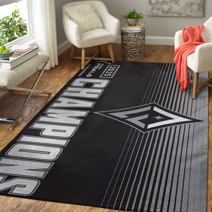 Premium WNBA LVA Champions 2025 Acrylic Rectangular Rug V1 NMD TTV