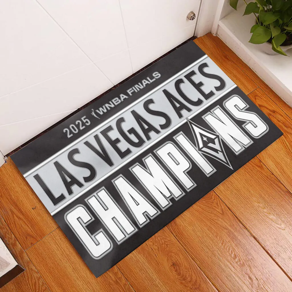 Premium WNBA LVA Champions 2025 Doormat V1 NMD TTV
