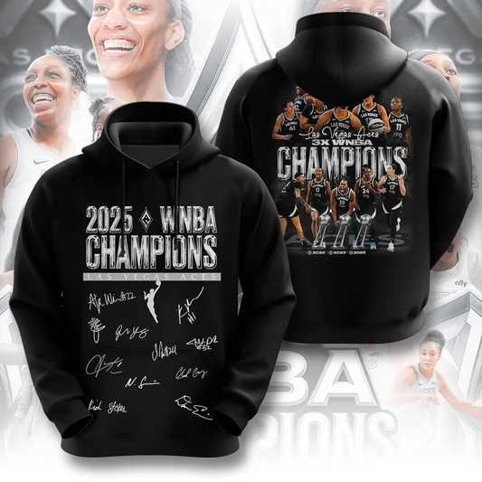 Premium WNBA LVA Champions 2025 Hoodie V1 NMD TTV