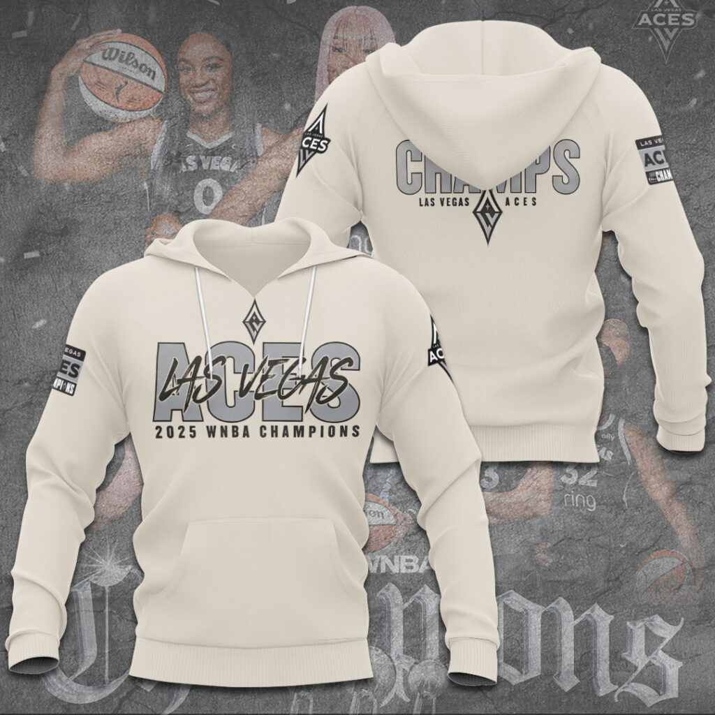 Premium WNBA LVA Champions 2025 Hoodie V13 NMD TTV
