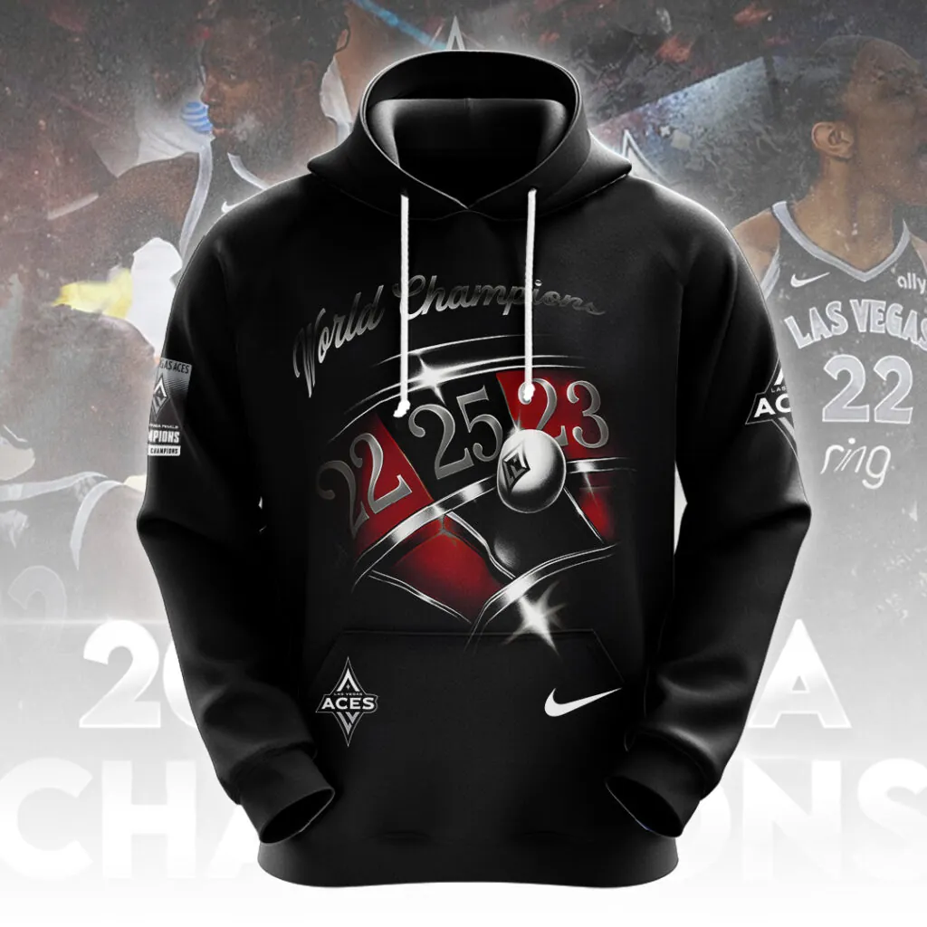 Premium WNBA LVA Champions 2025 Hoodie V4 NMD TTV