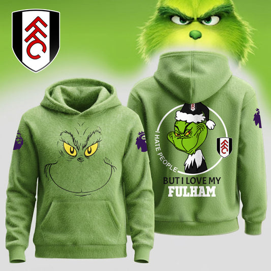 Premium EPL X FUL Grinch Christmas Hoodie  NDT NHM 111125