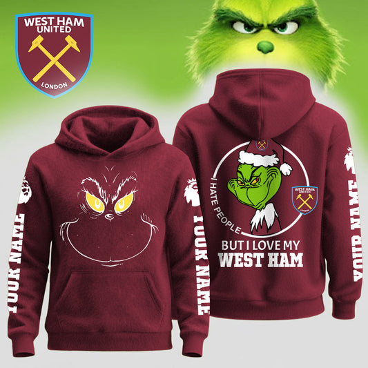 Premium EPL X WEST Grinch Christmas Hoodie V5 NDT NHM 151125