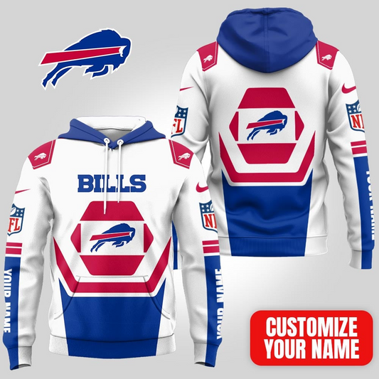 Premium NFL x BUF   Customizable Fan Hoodie NDT TDT 141125