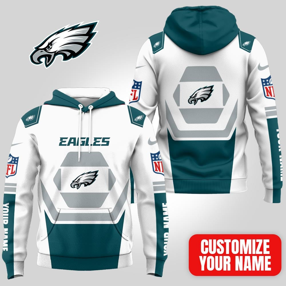Premium NFL x PHI Customizable Fan Hoodie NDT TDT 141125