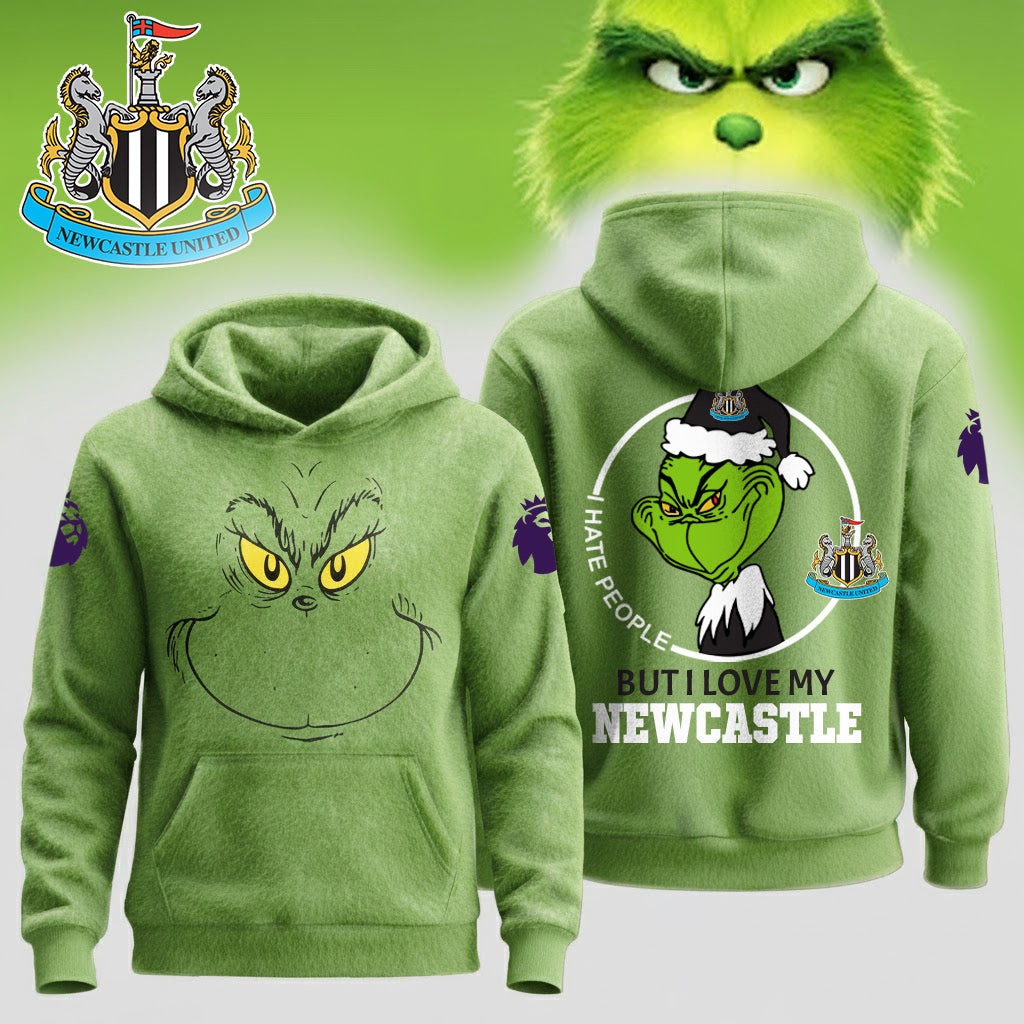 Premium EPL X NEW  Grinch Christmas Hoodie V3 NDT NHM 141125