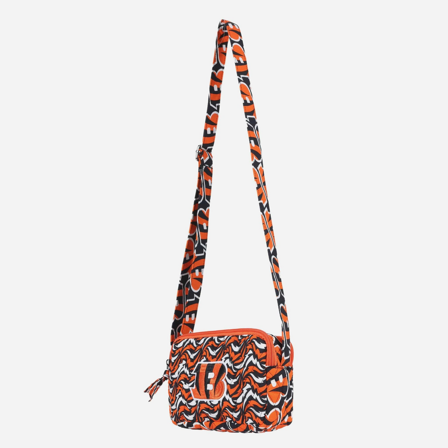 Premium NFL CIN Quilted Crossbody Bag V1 NMD TTV