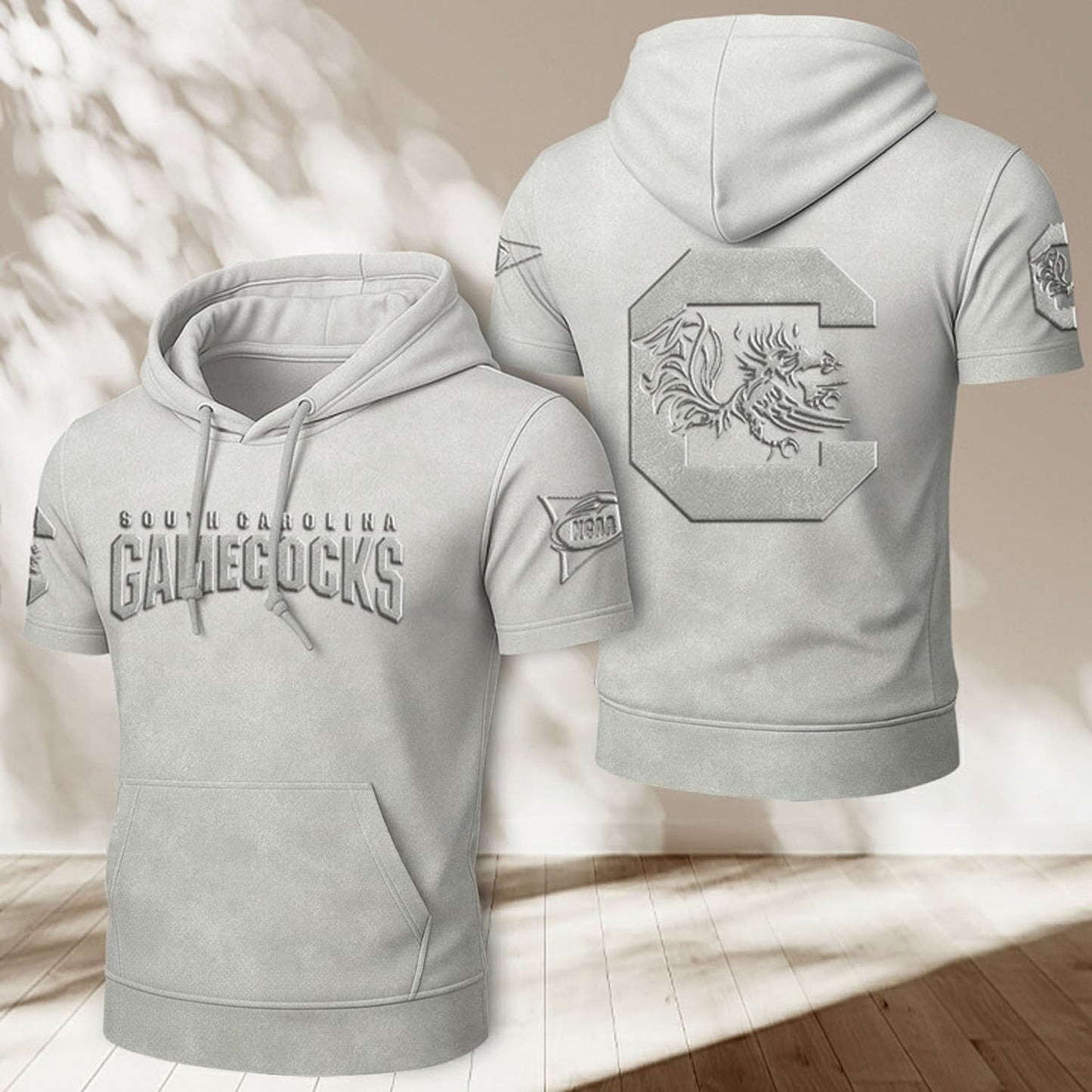 SCG x NCAA Half Sleeve Hoodie T-Shirt DatND ThuongNH