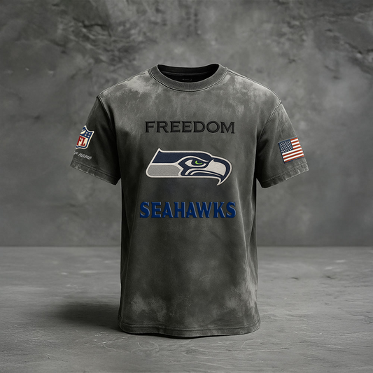SEA Premium NFL The Freedom Washed Tee DatND DVT