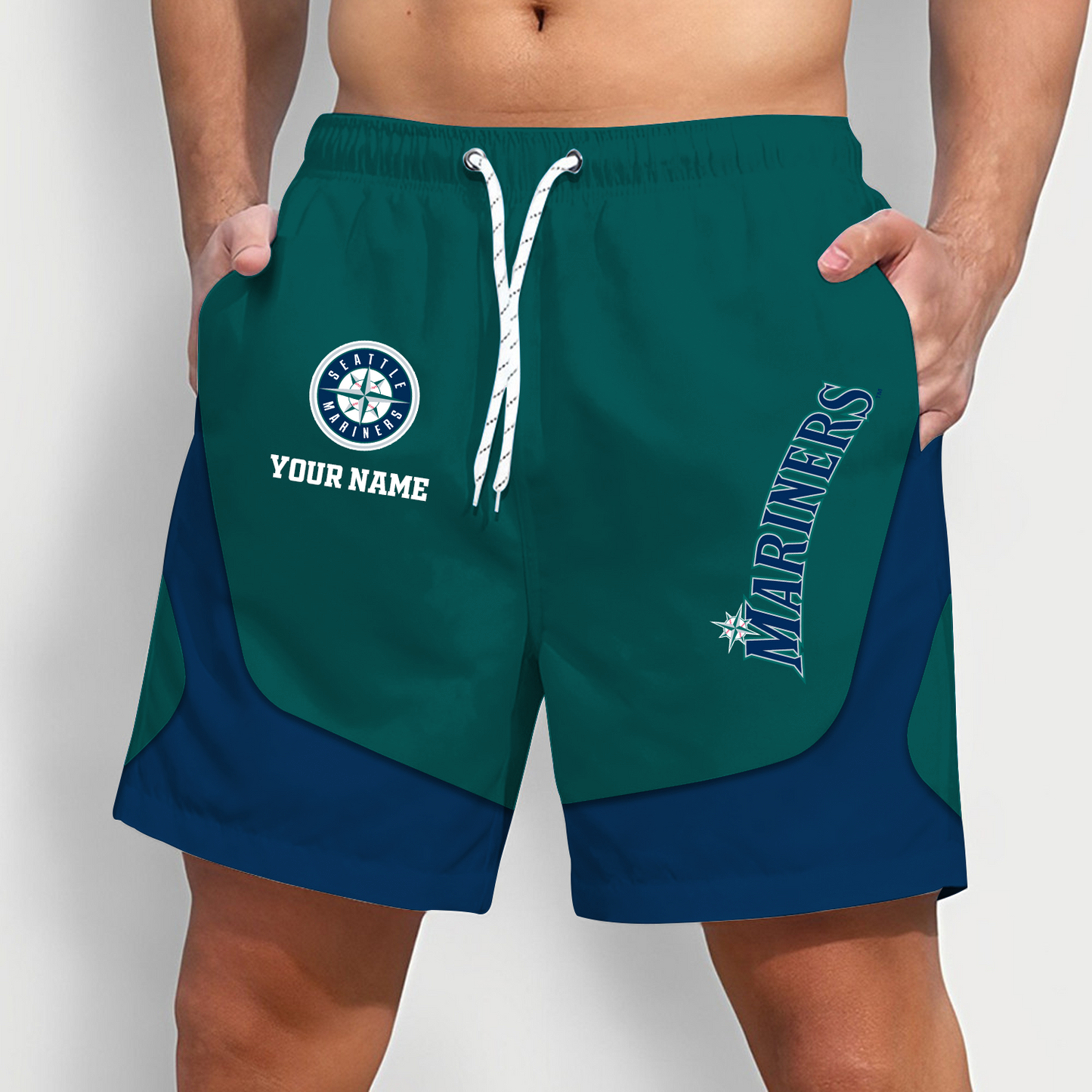 SEA x MLB Team Special Short Pants For Men Custom Name Gifts DATND TANTD