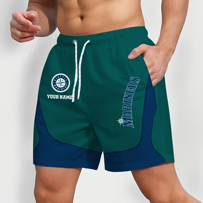 SEA x MLB Team Special Short Pants For Men Custom Name Gifts DATND TANTD