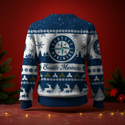 SEA x MLB Ugly Sweater 2025 DATND TANTD