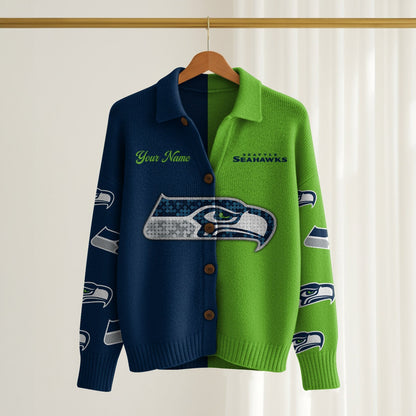 SEA x NFL Cardigan Jacket 1011 DatND DVT