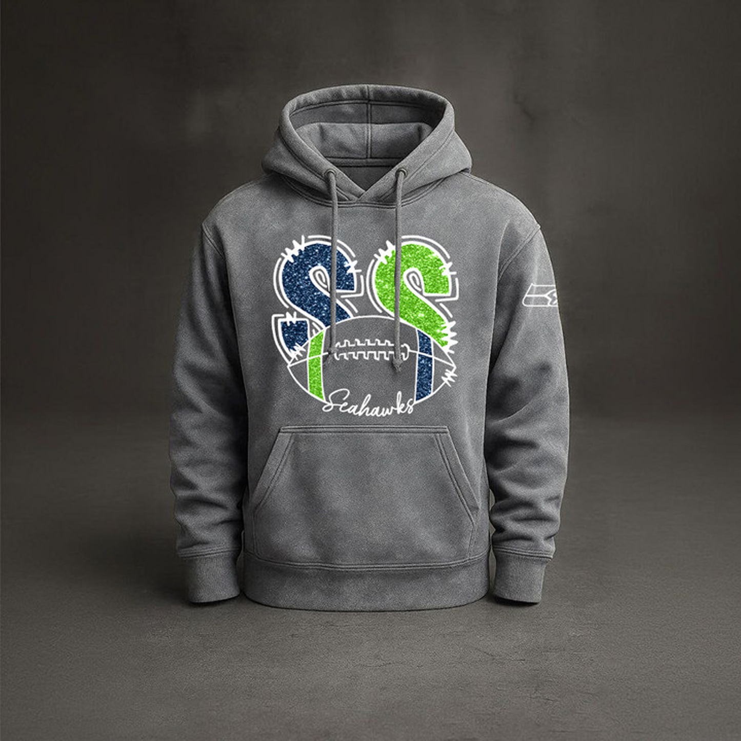 SEA x NFL Embossed Hoodie DatND THUONGNH