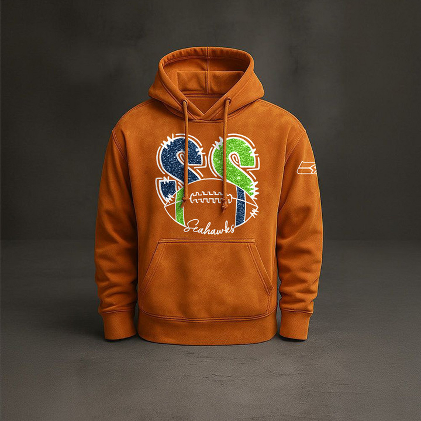 SEA x NFL Embossed Hoodie DatND THUONGNH