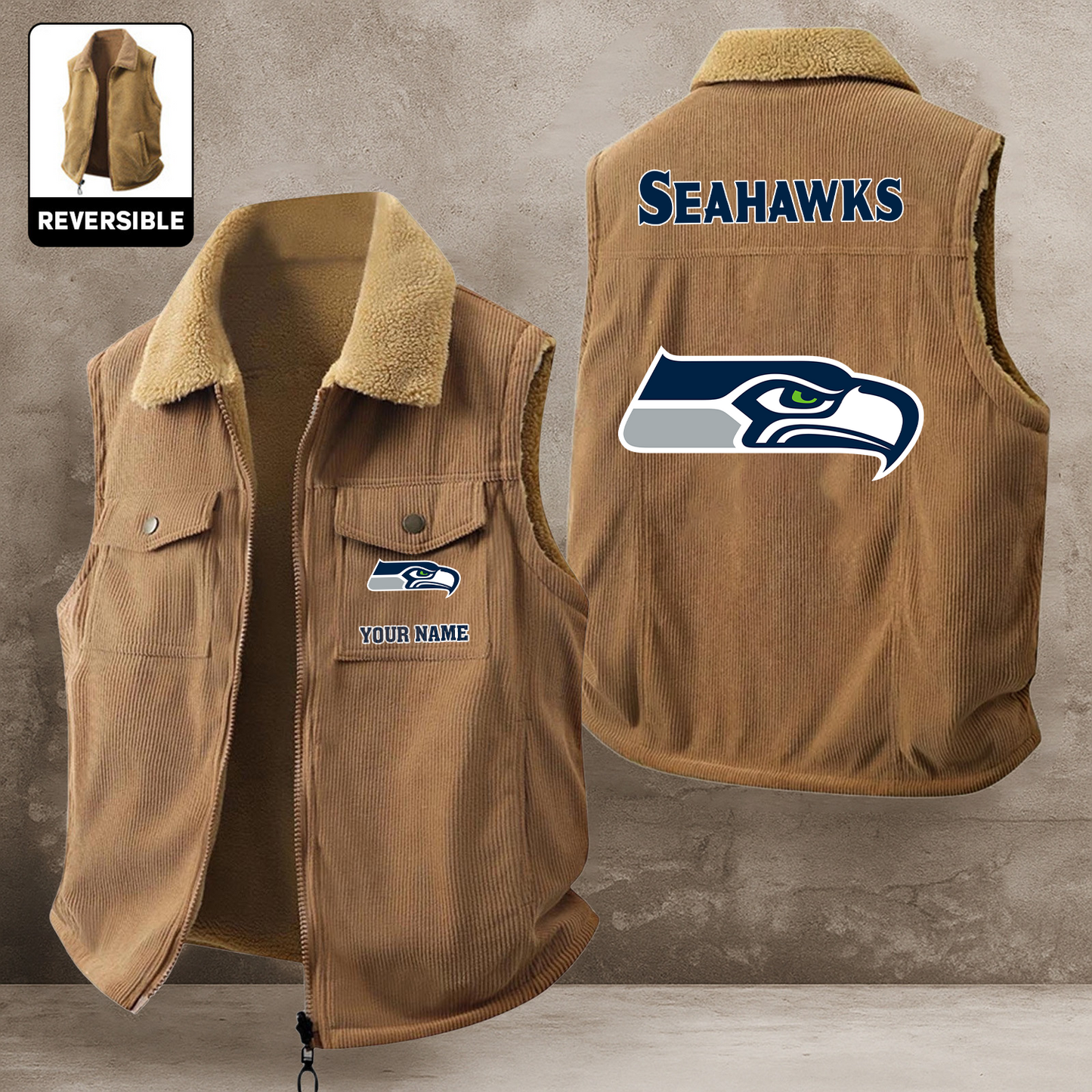 SEA x NFL Nice Jackets DATND TANTD