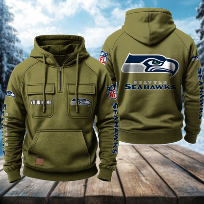 SEA x NFL Premium Hoodie DATND TANTD