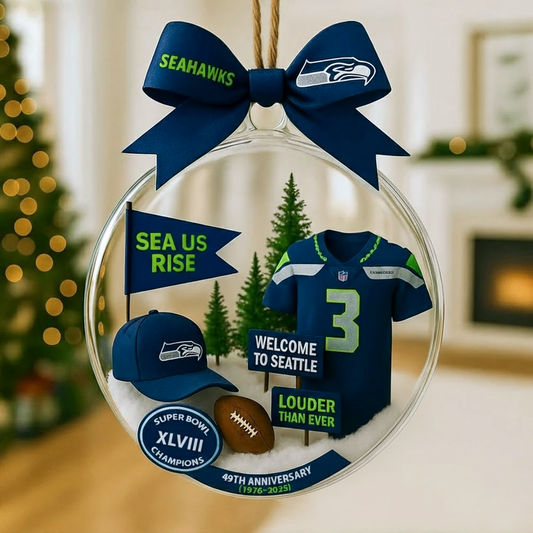 SEA x NFL Premium Ornament 1011 DatND DVT