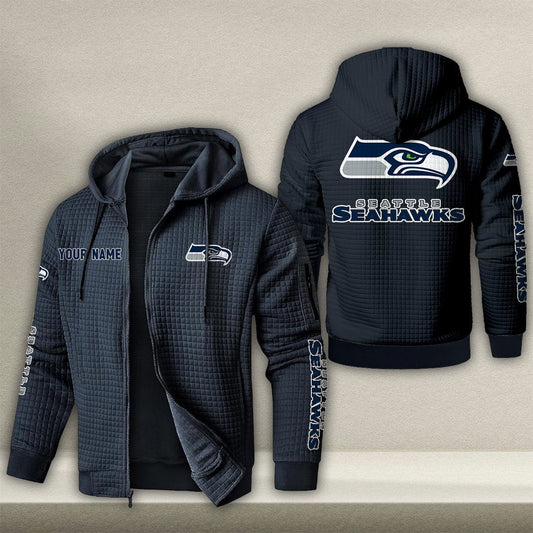 SEA x NFL Quilted Zip Hoodie DatND DVT