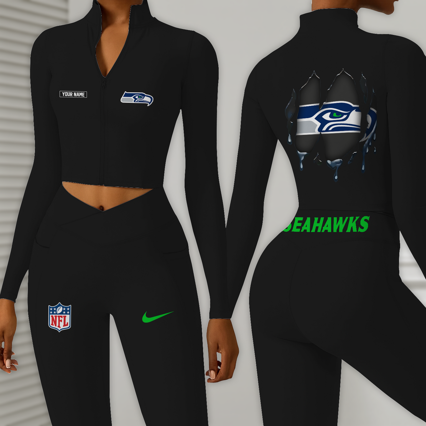 SEA x NFL Women's Activewear Set DatND DVT