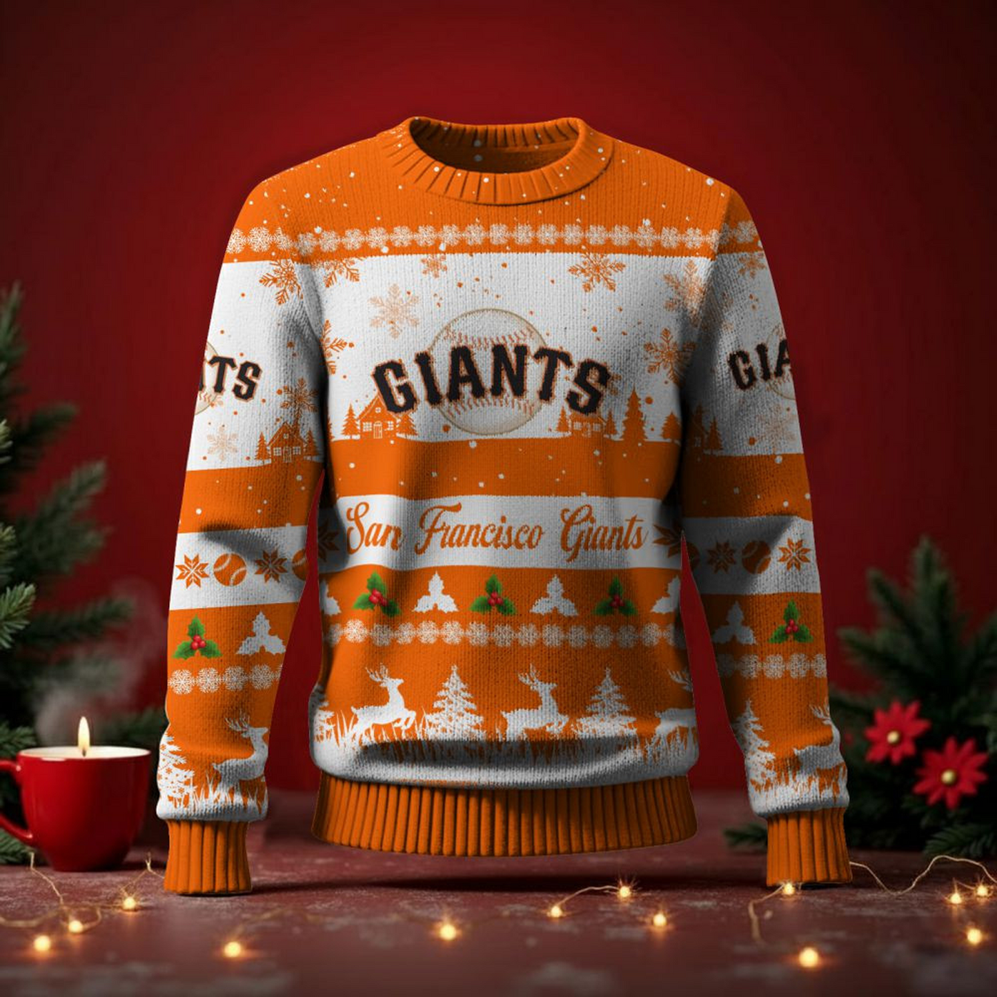 SF x MLB Ugly Sweater 2025 DATND TANTD