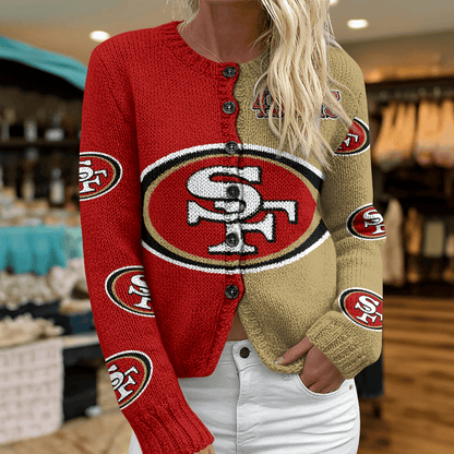 SF x NFL Cardigan Sweatshirt With Button v1  DatND DVT