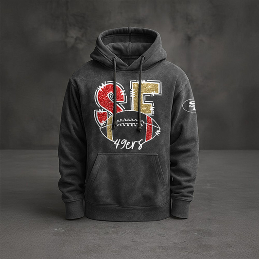 SF x NFL Embossed Hoodie DatND THUONGNH