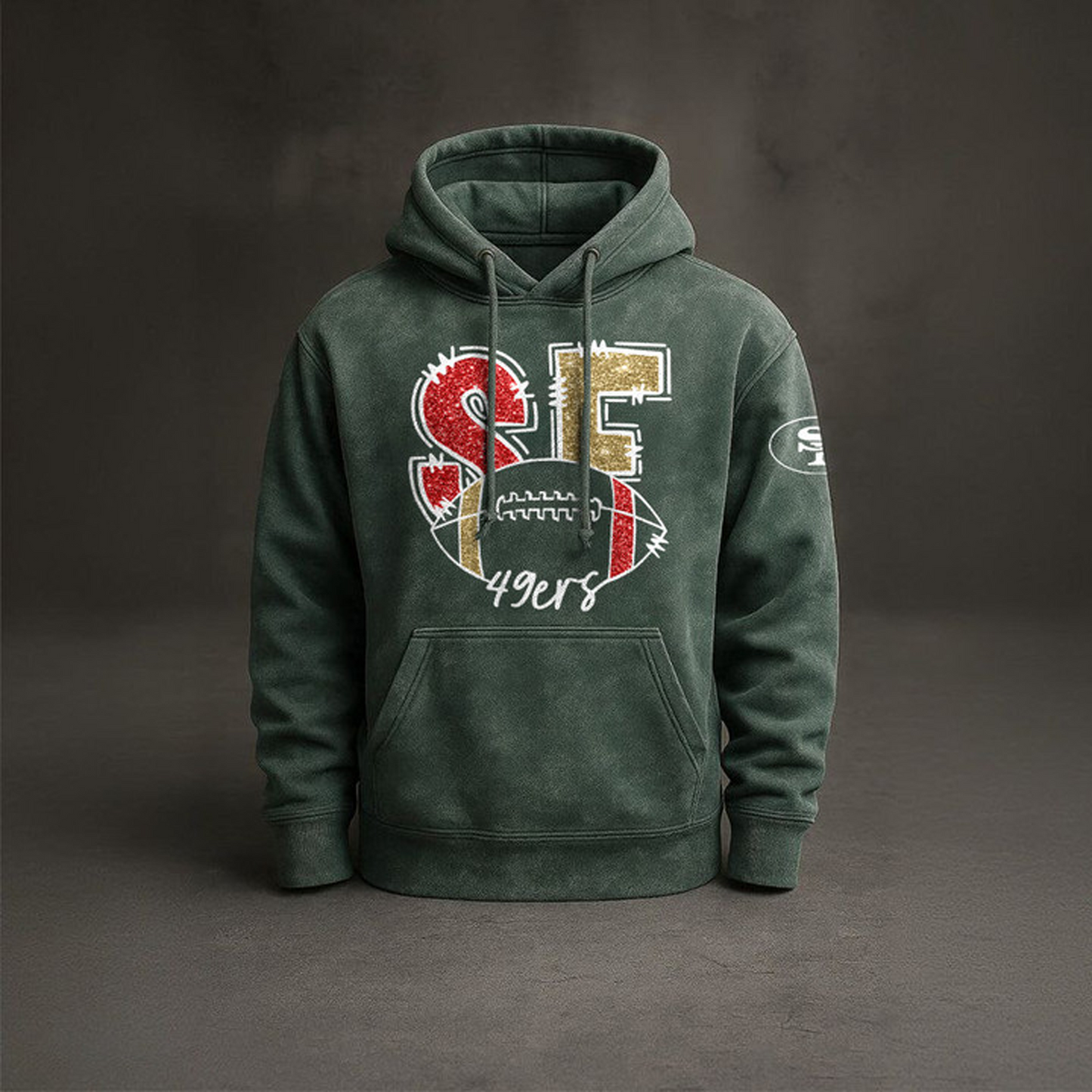 SF x NFL Embossed Hoodie DatND THUONGNH