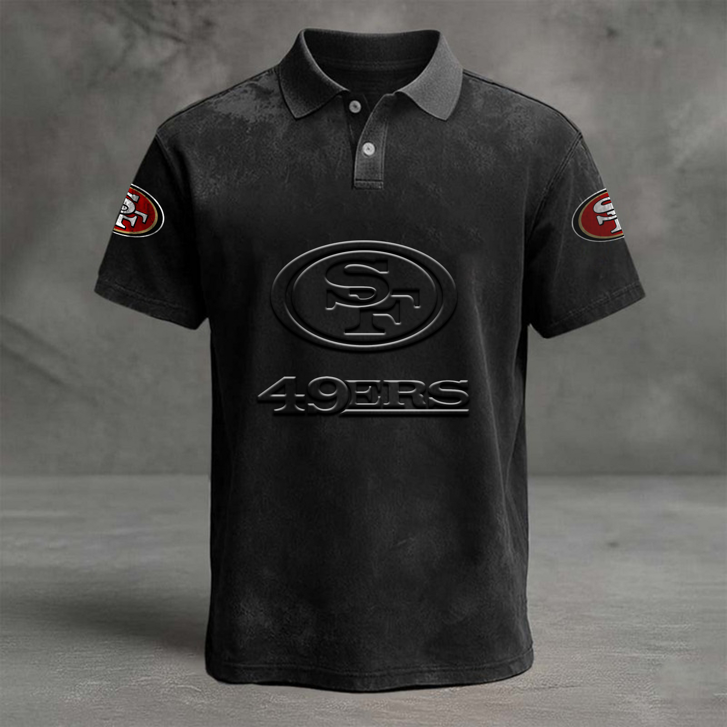 SF x NFL Embossed Polo Shirt DATND TANTD